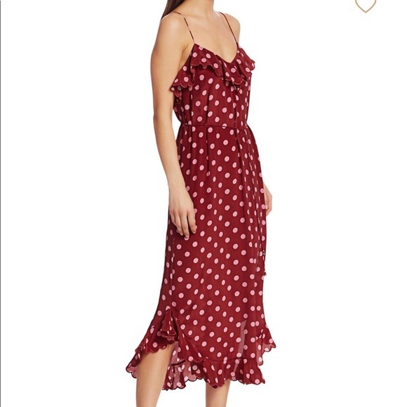 Zimmermann Dresses & Skirts - ZIMMERMANN polka dot tank midi dress